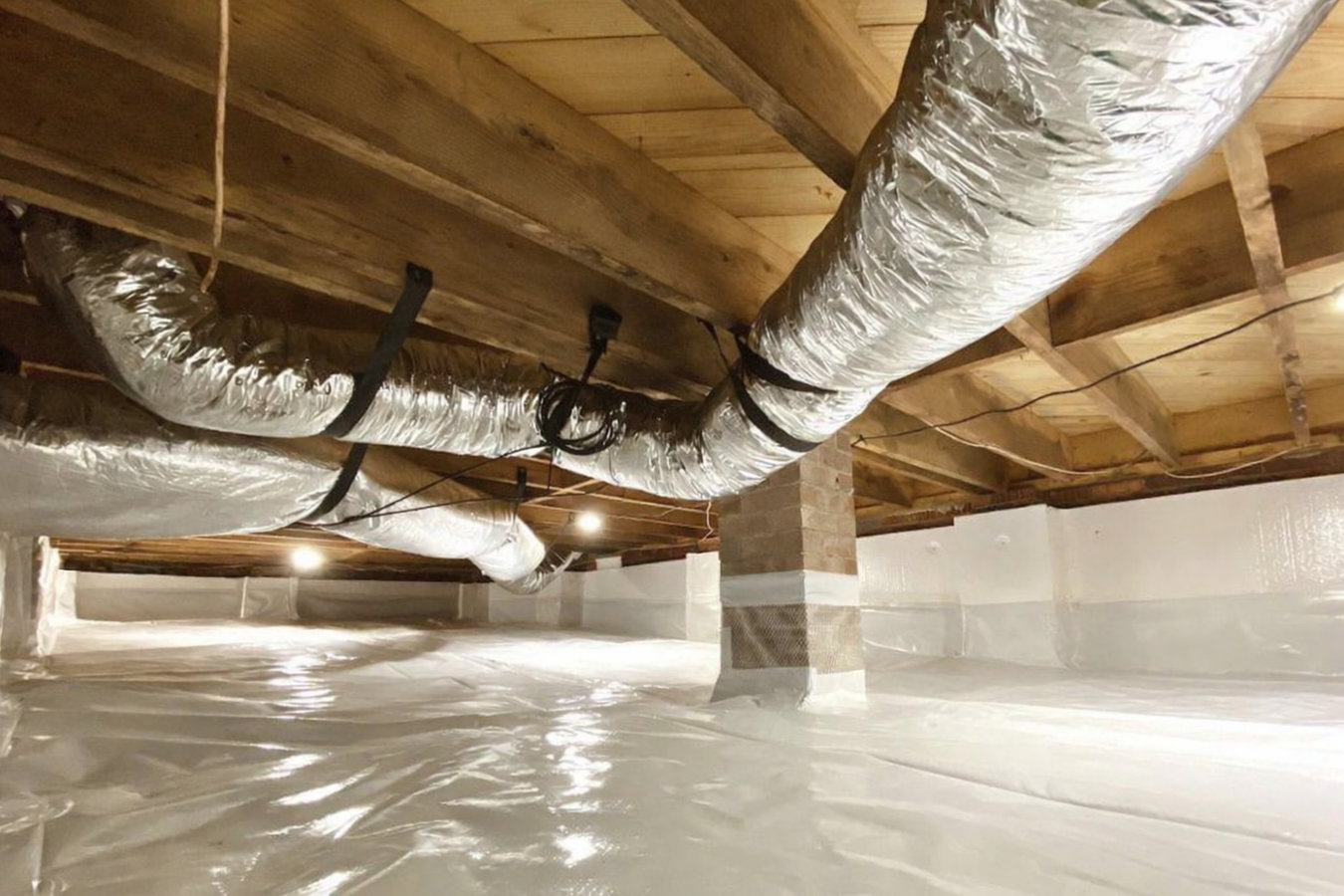 Vapor barrier installation